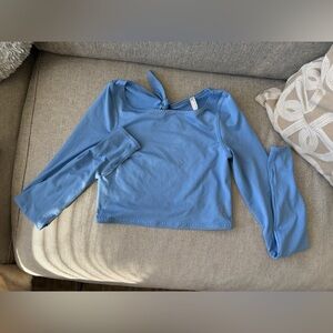Like New Free People Open Back Athletic Crop Top